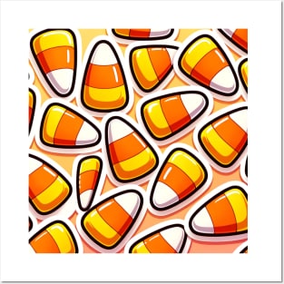 Candy Corn Delight Posters and Art